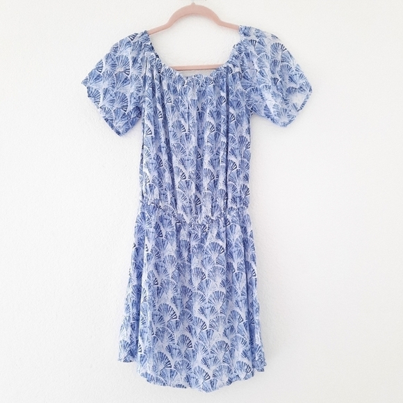 Tiare Hawaii Blue Seashell Dress OS - Picture 3 of 7